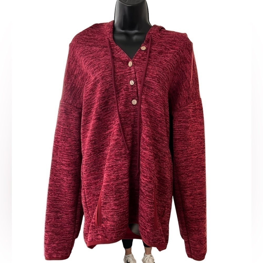 Maroon Hoodie in Large